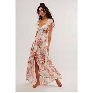 Free people bad for you maxi dress sz small $130 new with tags